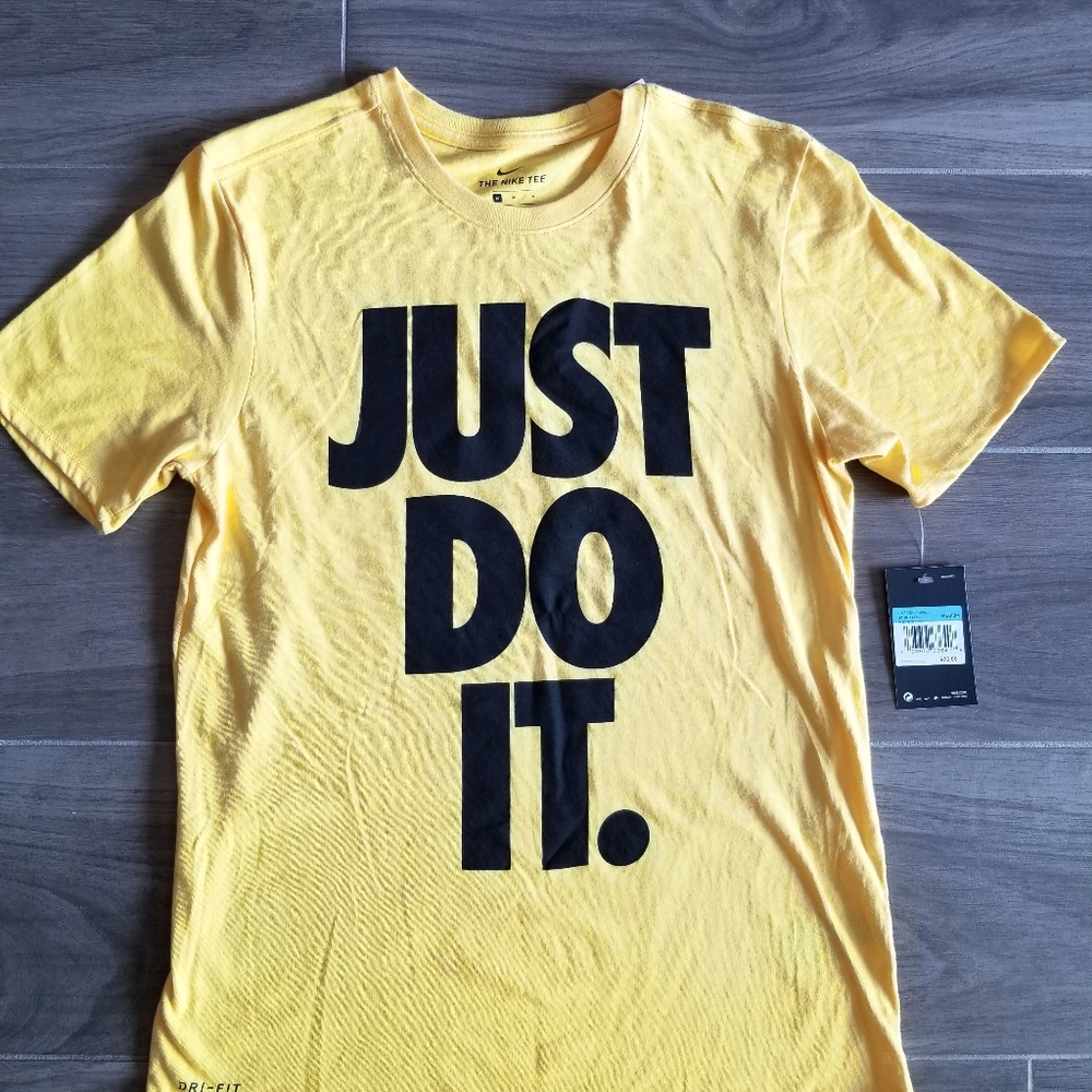 Nike Just Do It JDI Classic Dri Fit Tee Mens Med
